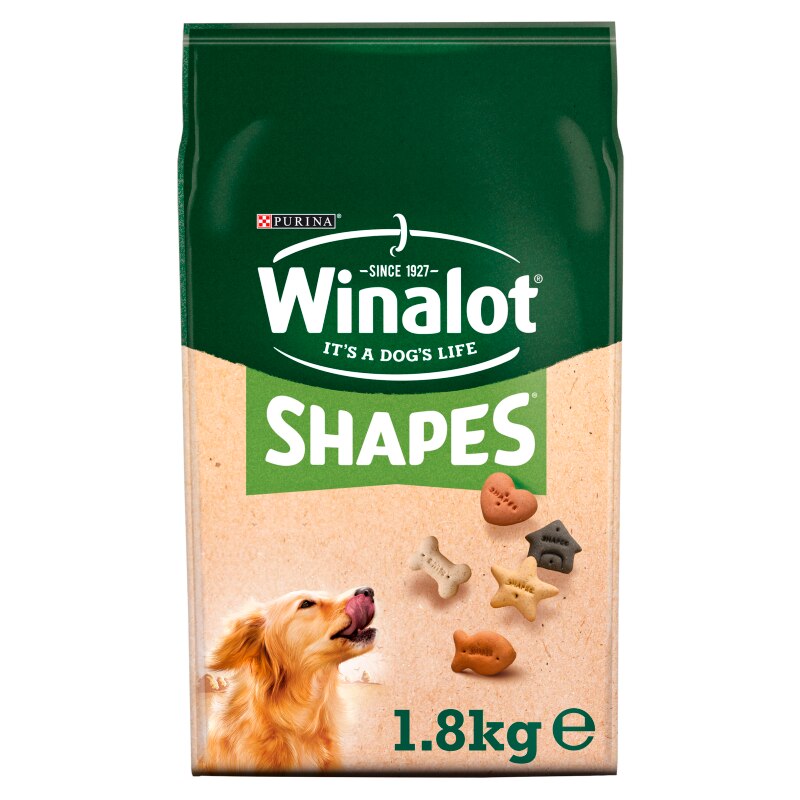 Winalot Shapes 5 Wholesome Dog Biscuit Varieties - 1.8kg
